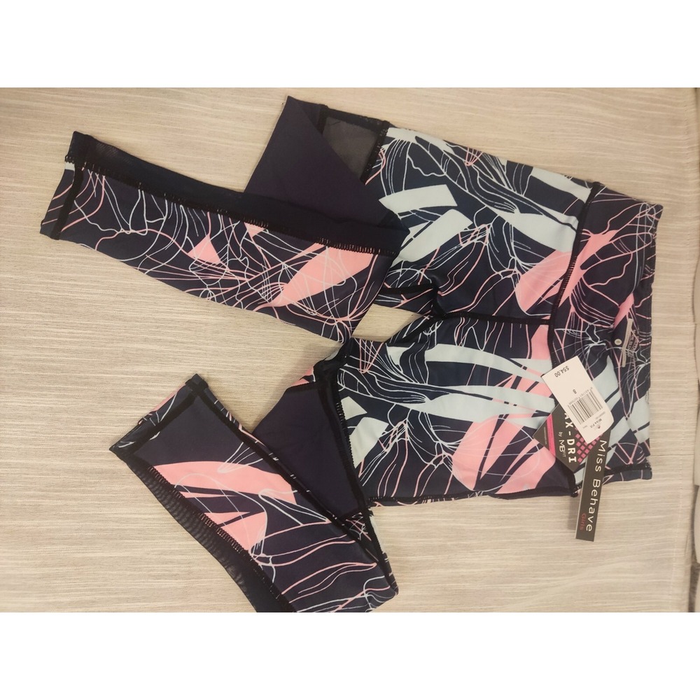 Miss Behave Fit Girls Size 8 $54 Max-Dri Yoga Pants‎